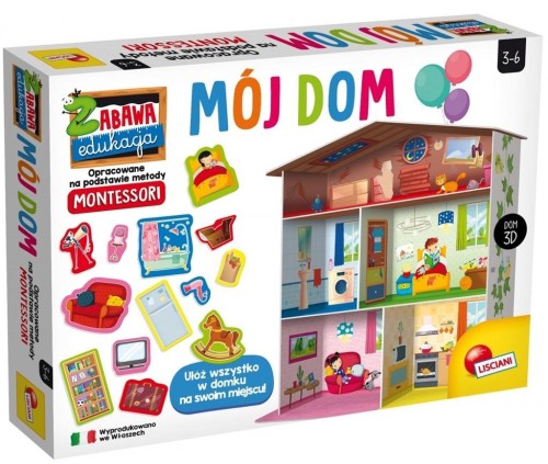 Montessori Maxi Mój dom, Lisciani