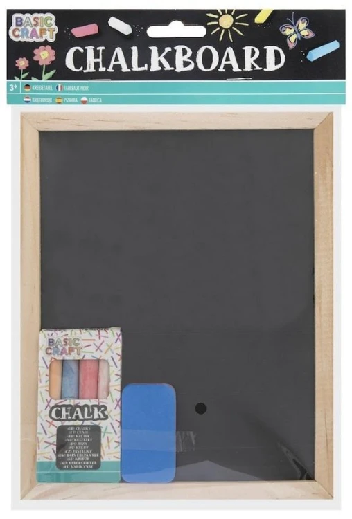 Mini tablica kredowa + kredy, Grafix