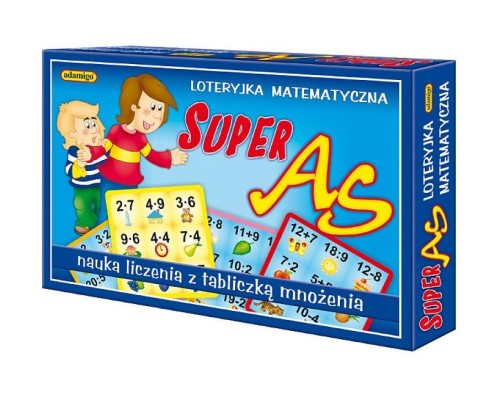 Loteryjka matematyczna - Super As, Adamigo