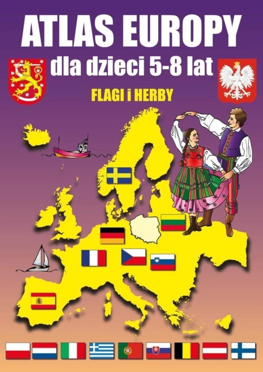 Atlas Europy dla dzieci 5-8 lat, Beata Guzowska