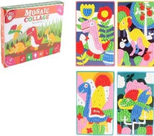 Mozaika wyklejanka dinozaur, Trifox