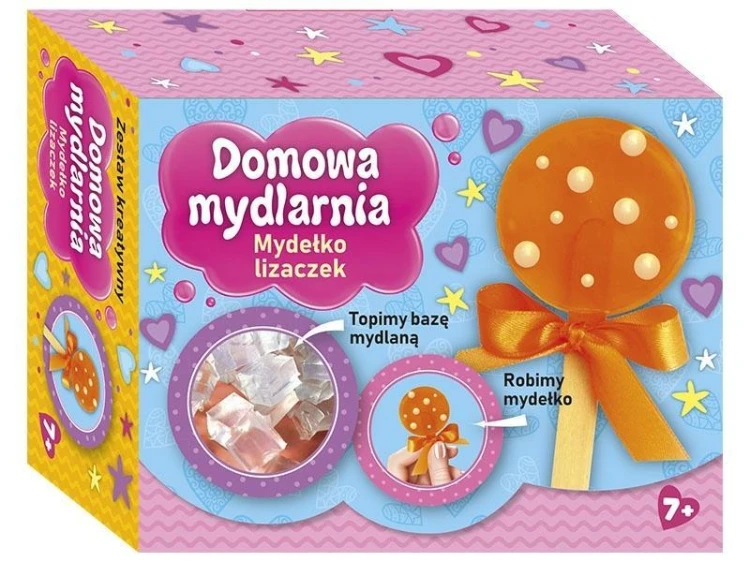 Domowa mydlarnia - mydełko lizaczek