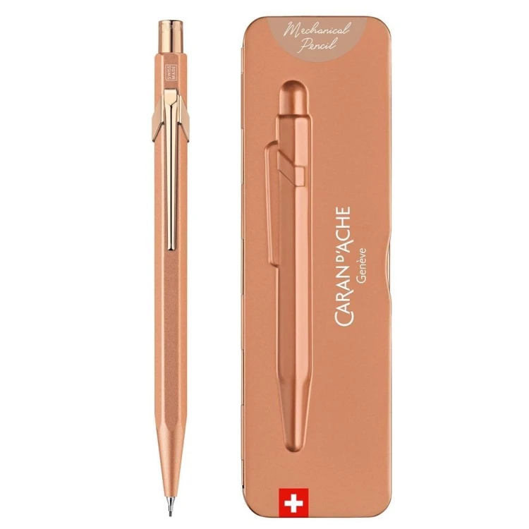 Ołówek mechaniczny 7mm różowy, Carandache