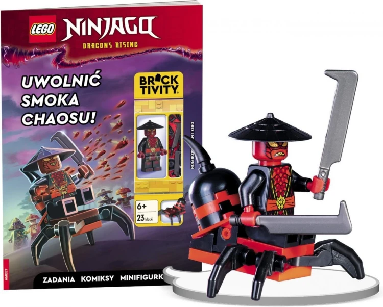Lego Ninjago. Uwolnić smoka chaosu, praca zbiorowa