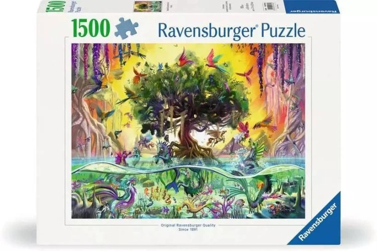 Puzzle 1500 Morskie Jednorożce, Ravensburger