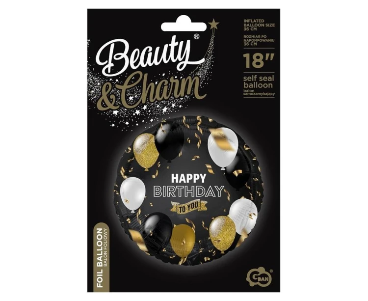 Balon foliowy Happy Birthday To You 45cm