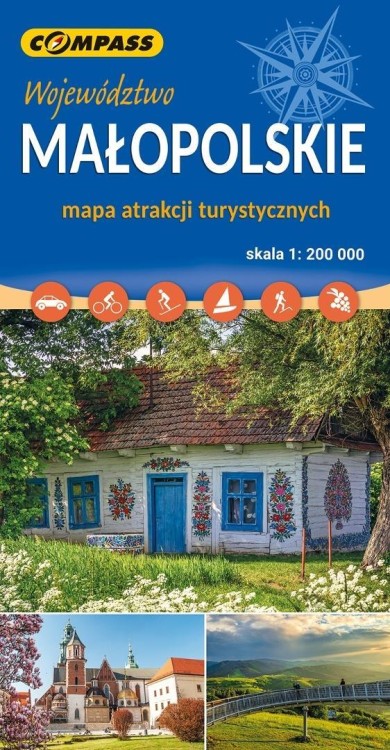 Mapa atrakcji turystycznych - Małopolskie
