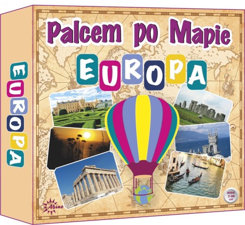 Palcem po mapie - Europa ABINO, ABINO