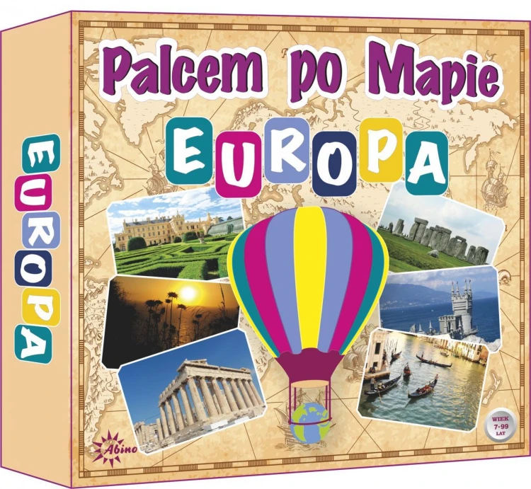 Palcem po mapie - Europa ABINO, ABINO