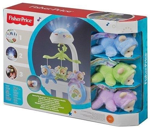 Karuzelka z misiami 3w1, Mattel