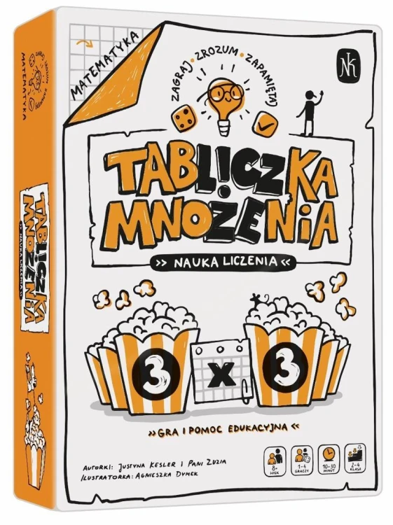 Tabliczka mnożenia. Nauka liczenia