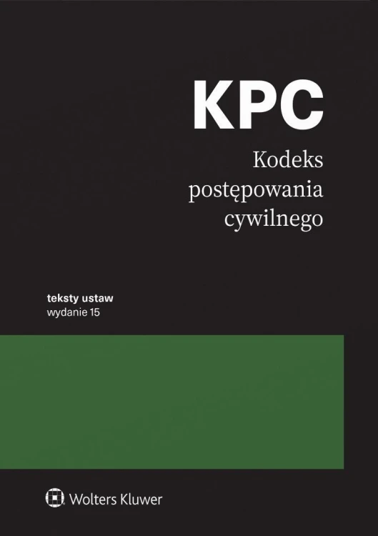 Kodeks postępowania cywilnego. Przepisy w.15