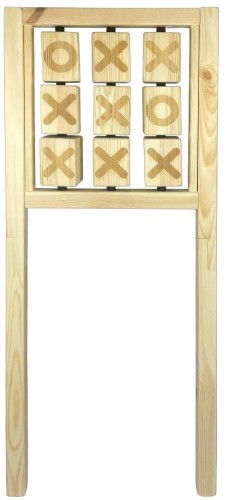 Kółko i krzyżyk drewniane, 3toysm