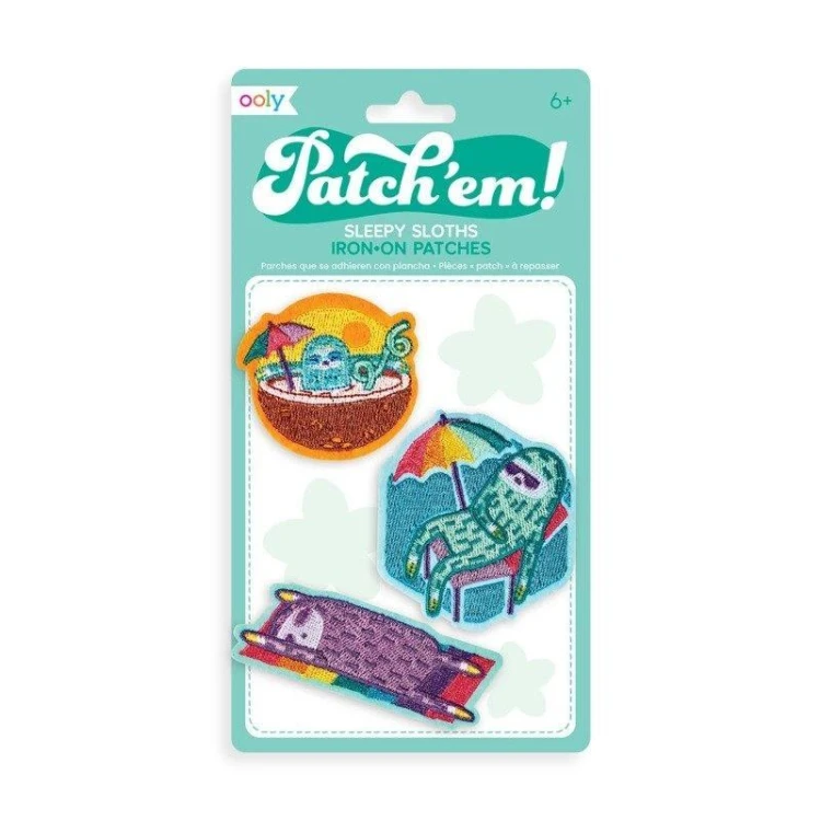 Naprasowanki Patch Em - Śpiące Leniwce