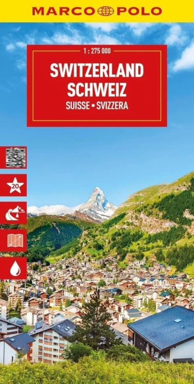 Switzerland 1:275 000, praca zbiorowa