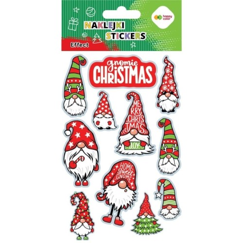 Naklejki Gnome 10x20cm HAPPY COLOR, GDD