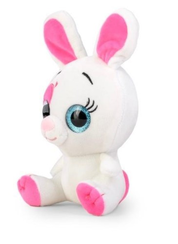 Maskotka królik biały 16cm, Daffi