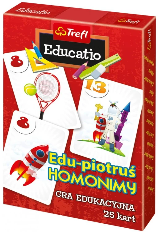 Karty Edu Piotruś - Homonimy TREFL, Muduko