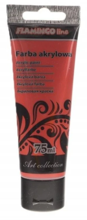 Farba akrylowa 75ml 826 perłowa czerwone wino