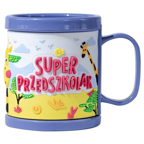 Kubek dla dziecka 3D Super przedszkolak