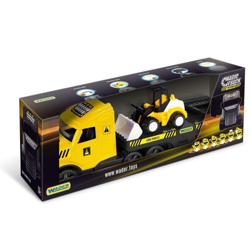 Magic Truck Technic Laweta ze spychaczem, WADER