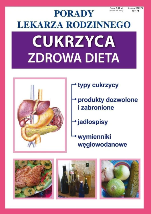 Cukrzyca. Zdrowa dieta, Bożena Brudka
