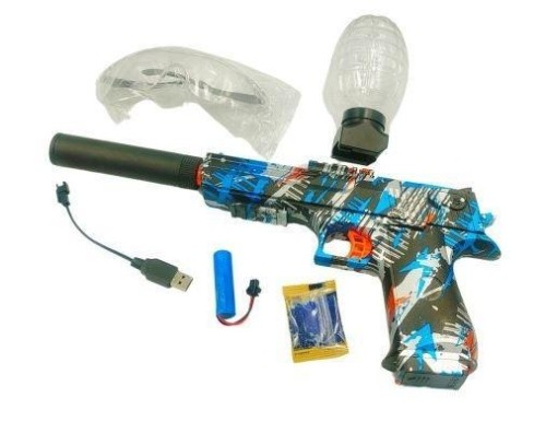 Pistolet na kulki żelowe z ładowarką, Pegaz Toys