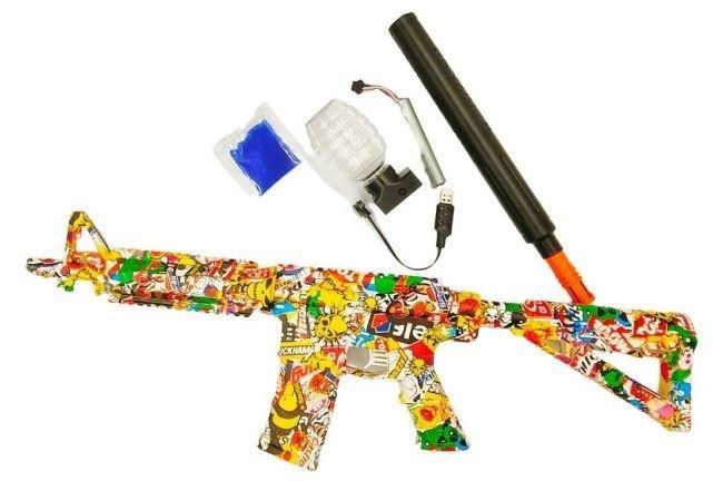 Karabin na kulki żelowe z ładowarką, Pegaz Toys