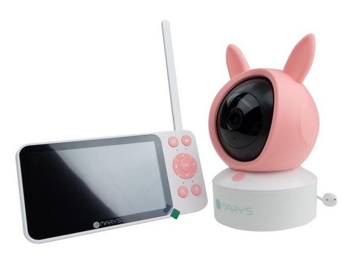 Nania kamera elektroniczna 2w1 Królik różowy Wifi