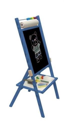 Tablica obrotowa z rolką papieru niebieska, 3toysm