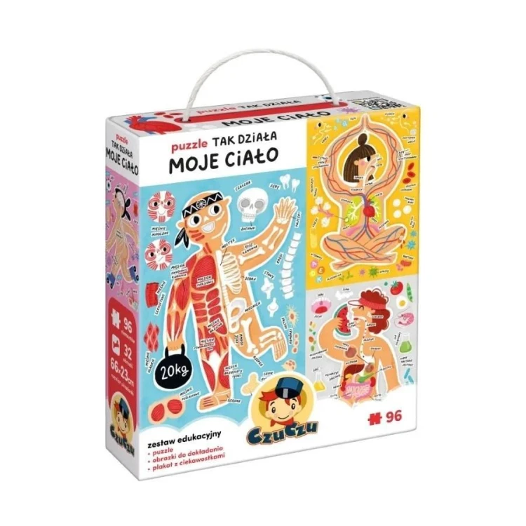CzuCzu Puzzle Tak działa Moje ciało