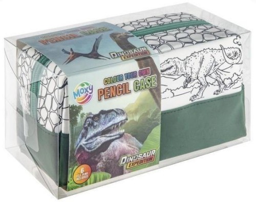 Piórnik do kolorowania Dino, Grafix