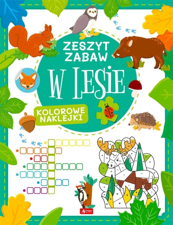 W lesie. Zeszyt zabawy, Justyna Tkocz