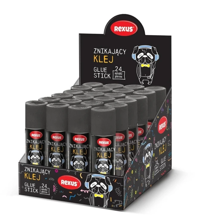 Klej znikający 15g Rexus Teens (24szt), Beniamin