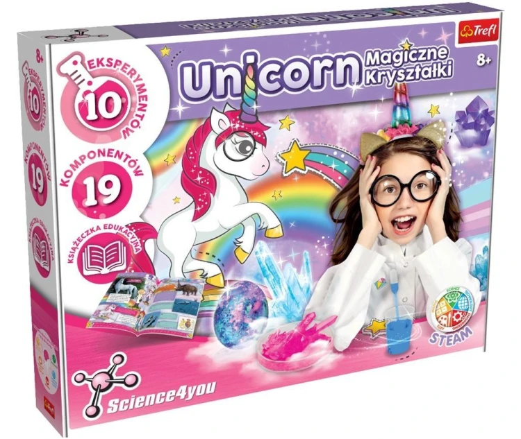 Unicorn Magiczne Kryształki S4Y TREFL, Trefl