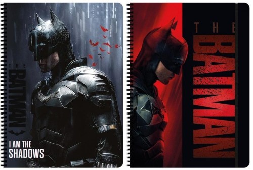 Kołozeszyt A4/80K kratka Batman (5szt), Beniamin