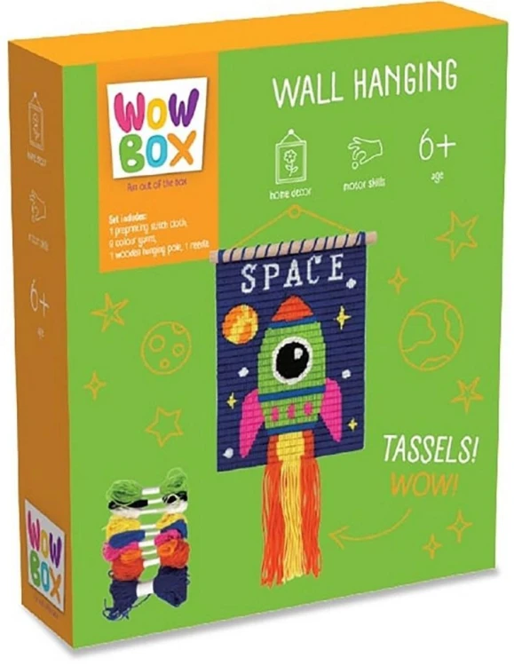 Wow Box. Zestaw makrama Rakieta, TM Toys