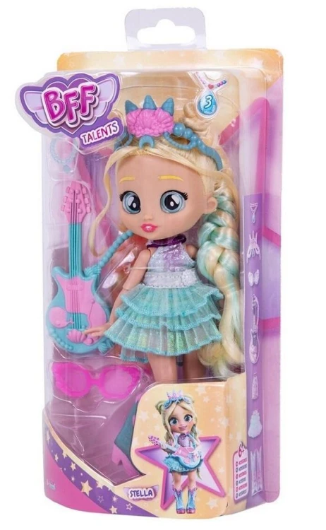 Cry Babies BFF - lalka Gitarzystka Stella, TM Toys