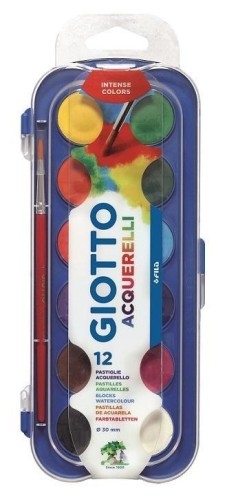 Akwarele 12 kolorów GIOTTO, Giotto