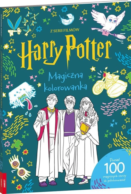 Harry Potter. Magiczna kolorowanka, praca zbiorowa