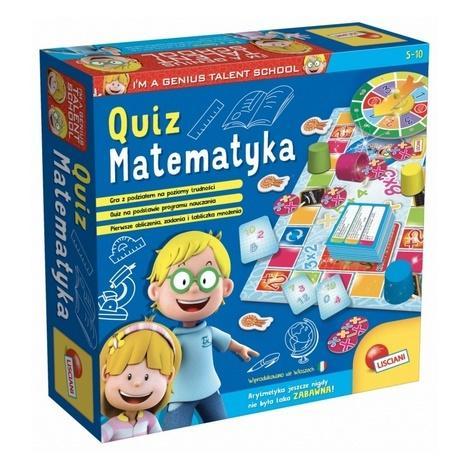 Mały Geniusz - Quiz Matematyka, Lisciani
