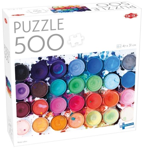 Puzzle 500 Water colors, Tactic