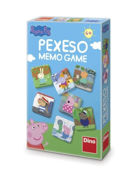 Memory memo Świnka Peppa, Dino Toys