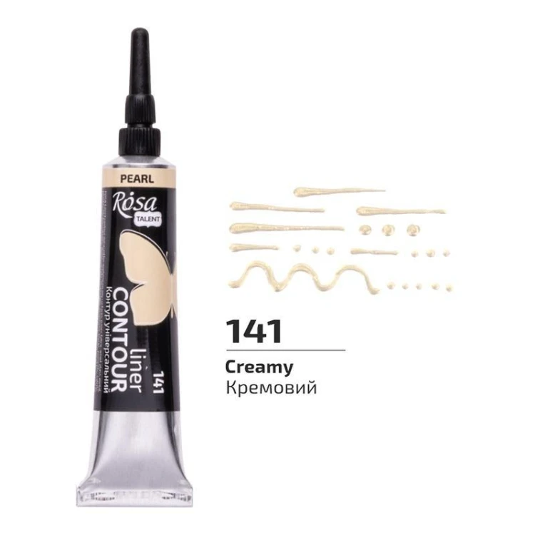 Farba aktylowa kontur universal perł creamy 20ml