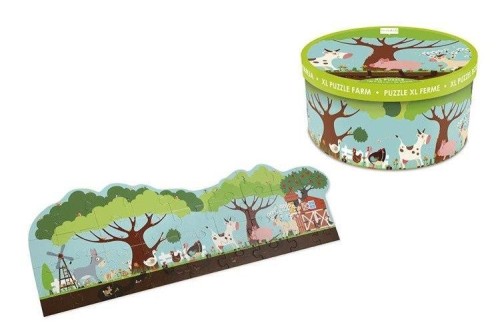 Puzzle 36 podłogowe Farma, Scratch