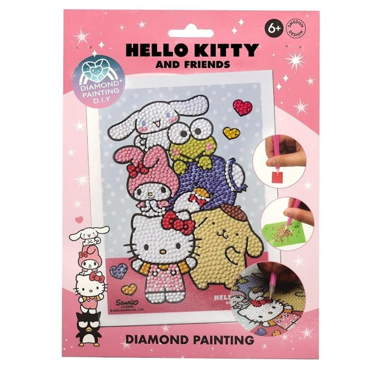 Maluj diamentami po numerach Hello Kitty, MICKI