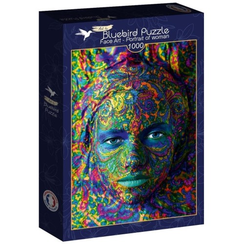 Puzzle 1000 Porteret kobiety, Bluebird Puzzle