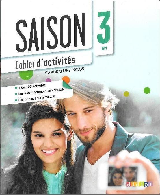 Saison 3 ćwiczenia + CD DIDIER, praca zbiorowa