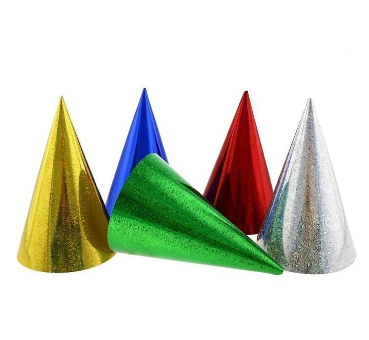 Czapeczka holograficzna 3szt