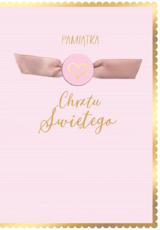 Karnet Chrzest
